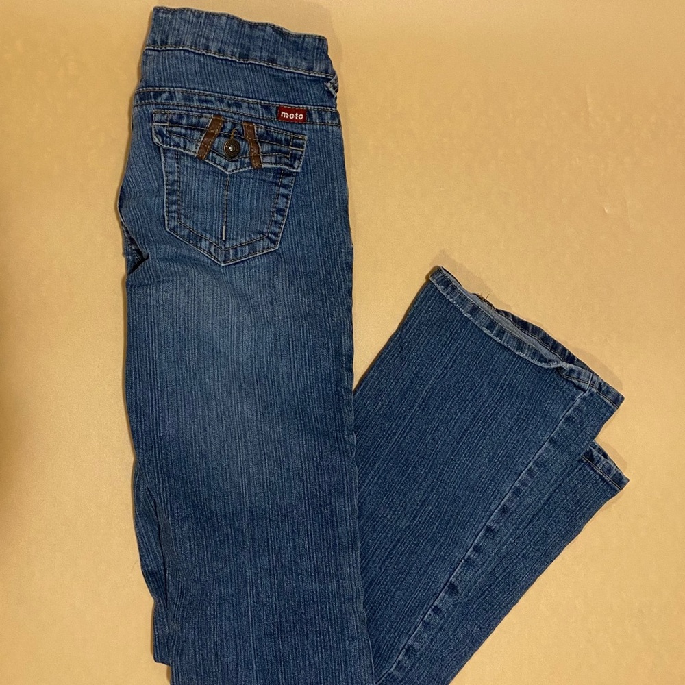 Motto Y2K Straight/Flare Leg Jeans